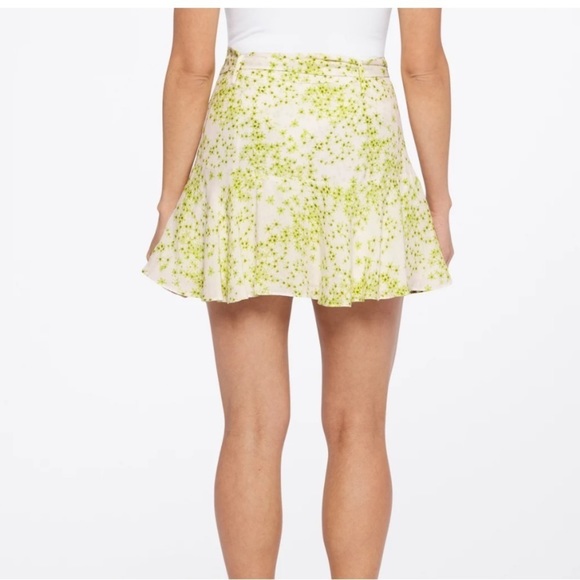 Women’s All Saints AllSaints Green Frida Amanzi Skirt Size 6 NWOT - Picture 4 of 16
